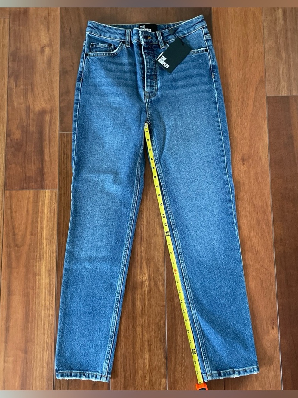 The Kooples Slim Straight Mid-Rise Jeans | women’s size 27 | NWT